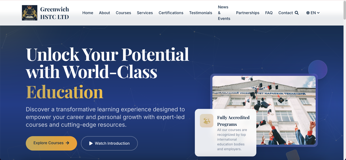 Greenwich HSTC education